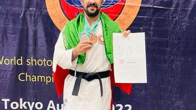 تصویر گفتگو با بهنام باشقره نفر دوم مسابقات جهانی کاراته + تصاویر