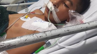 تصویر مجروح شدن یک نوجوان در چپرقویمه + تصاویر