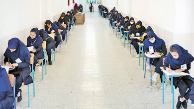 تصویر لغو همه امتحانات دانش‌آموزان تا پایان هفته جاری